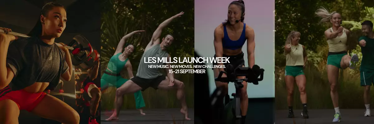 Les Mills Group Fitness Launch Week September