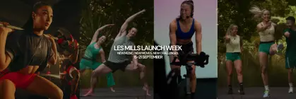 Les Mills Group Fitness Launch Week September